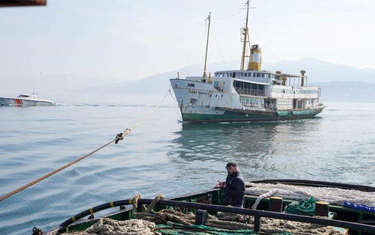 Turan Emeksiz Vapuru evine döndü Turan Emeksiz Vapuru evine döndü