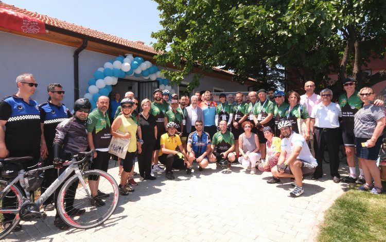 Mysia Yolları’nda Ertan Ayçetin Bisikletevi açıldı Mysia Yolları’nda Ertan Ayçetin Bisikletevi açıldı