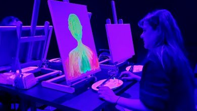 İstanbul’da karanlıkta resim atölyesi