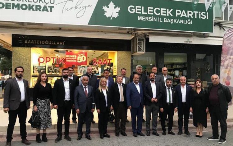 Gelecek Partisi Mersin’de istişare etti