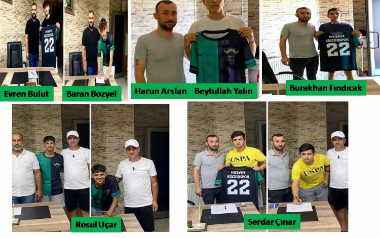 Kültürspor, 5 oyuncusu ile anlaştı