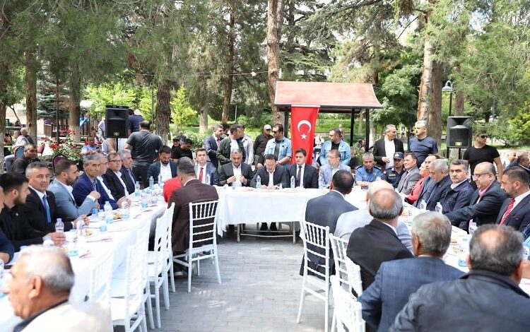 Vali Çiçek’ten Develi mesaisi