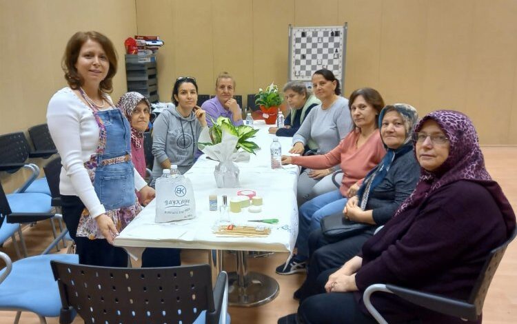 Keşan’da el sanatları kursu yoğun ilgi