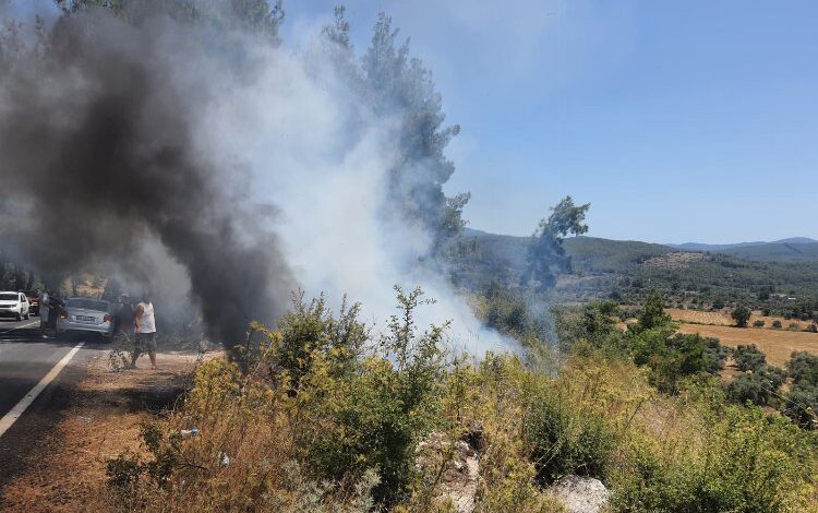 Milas Belediyesi ekipleri büyük felaketi önledi Milas Belediyesi ekipleri büyük felaketi önledi