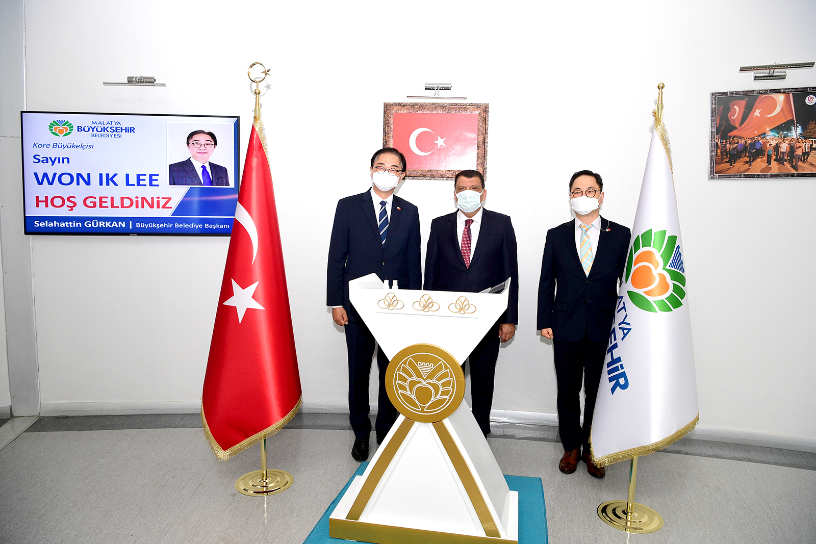 Güney Kore Büyükelçisi’nden Malatya ziyareti Güney Kore Büyükelçisi’nden Malatya ziyareti