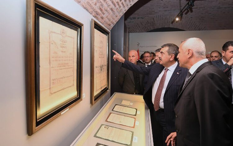 ‘Eğitimden İzler Sergisi’ görücüye çıktı