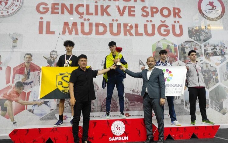 Kocasinan Belediyespor sporcusu Mehmet Ali Türkiye üçüncüsü