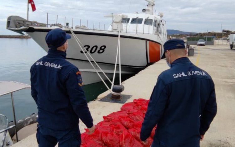 Edirne’de kaçak avlanan akivadesler doğaya bırakıldı Edirne’de kaçak avlanan akivadesler doğaya bırakıldı