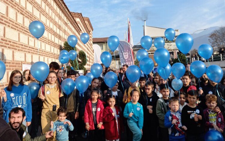 Bursa’dan diyabete ‘mavi balon’lu farkındalık