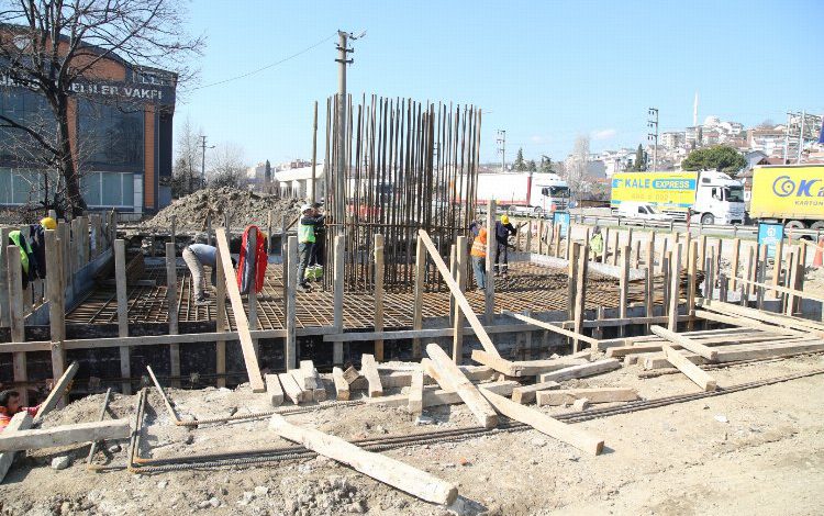Kocaeli Kuruçeşme tramvay tüm hızıyla devam ediyor Kocaeli Kuruçeşme tramvay tüm hızıyla devam ediyor