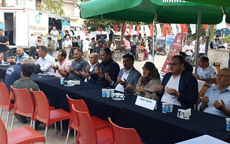 Manisa Sarıgöllü şehitlerini untumadı