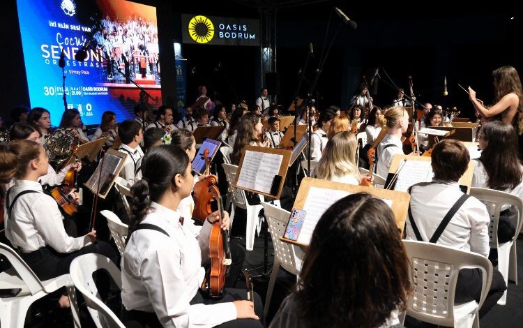 Çocuk Senfoni Orkestrası’ndan Bodrum çıkarması Çocuk Senfoni Orkestrası’ndan Bodrum çıkarması
