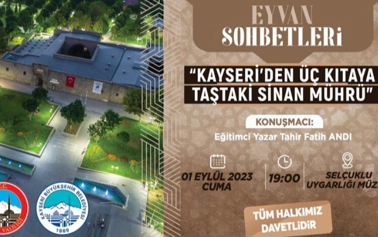 Eyvan Sohbetleri’nde konu Mimar Sinan Eyvan Sohbetleri’nde konu Mimar Sinan