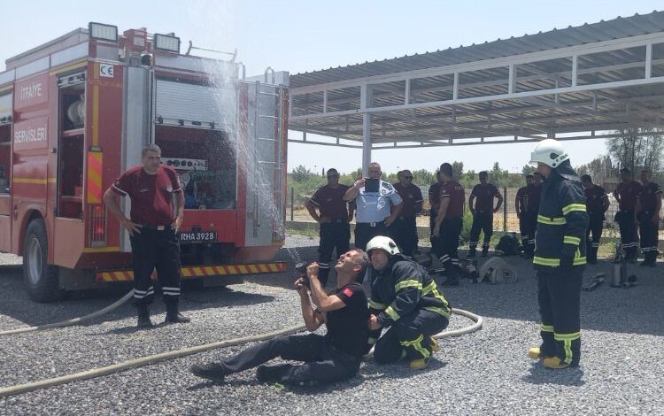 KKTC Genel Kuvvetleri’ni Konya İtfaiyesi eğitti