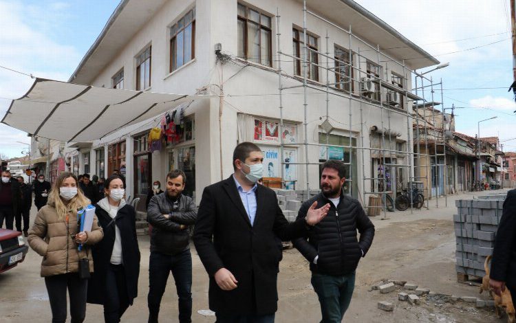 Manisa Kula’da tarihi çarşı gün yüzüne çıkıyor