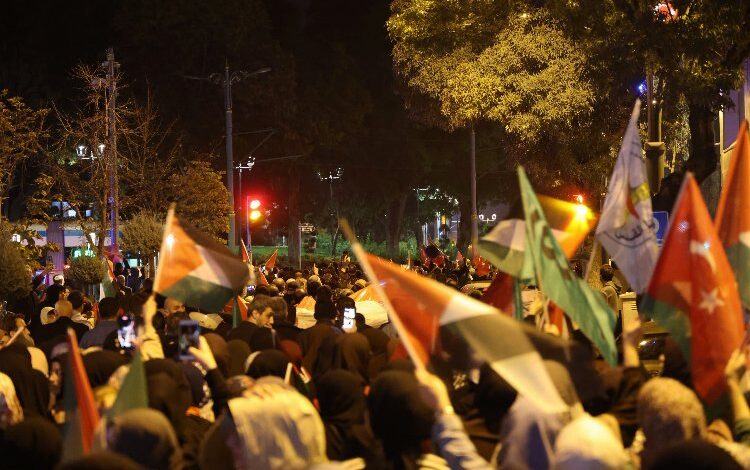 Konya Filistin için tek yürek oldu