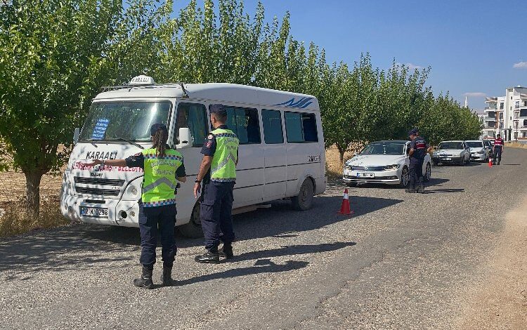 Adıyaman’da jandarmadan sıkı denetim Adıyaman’da jandarmadan sıkı denetim