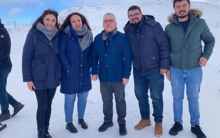 Vali Şimşek Ketençimen Kayak Merkezinde incelemelerde bulundu