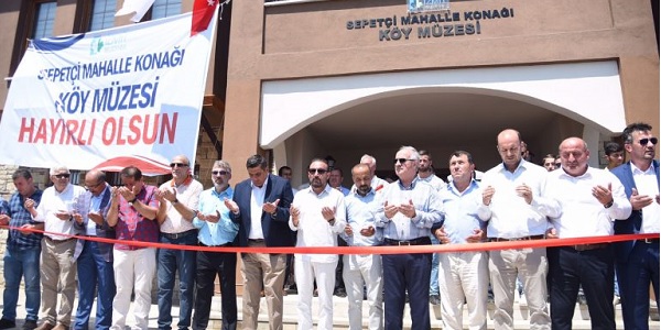 İzmit Sepetçiler Mahallesinde ilk köy müzesi açıldı