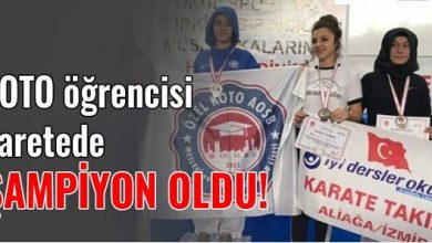 KOTO öğrencisi Yıldız Türkiye Karate Şampiyonu oldu