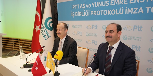 PTT AŞ ve Yunus Emre Enstitüsü’nden Kültürlerarası İş Birliği