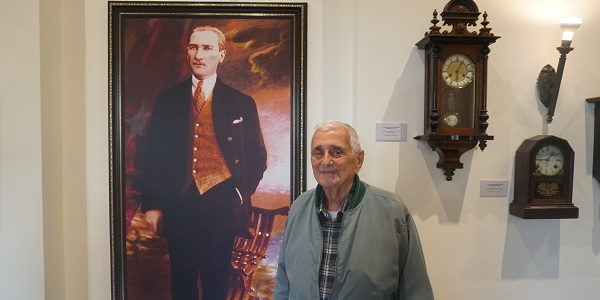 Gazi Mustafa Naim Zaim Atatürk müzesini ziyaret etti