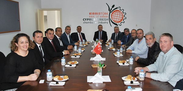 Başkan Bulut ‘TOBB Saik’ yönetimiyle Kıbrıs’ta iş ziyaretinde