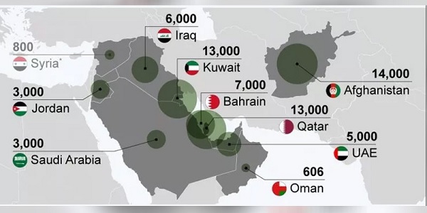 ABD’nin Ortadoğu’daki üsleri nerede ve ne kadar askeri var?