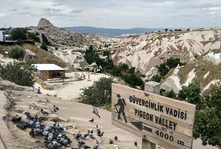 Uçhisar-Kapadokya-Türkiye'de gezilecek yerler-Güvercinlik Vadisi2