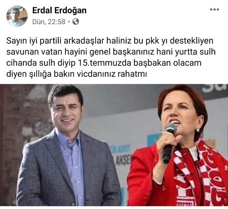 Meczup kışkırtıcı cahilin kendi yaptığı sabote paylaşım