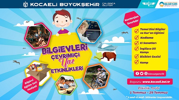 Online Eğitimler için Bilgievleri kayıtları başladı