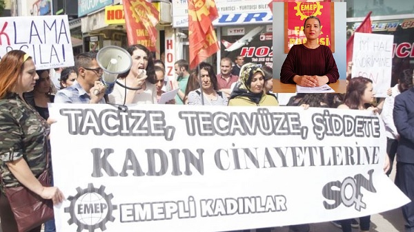 EMEP: “Kadın hakları ve cinayetlerinin sorumlusu AKP iktidarıdır”