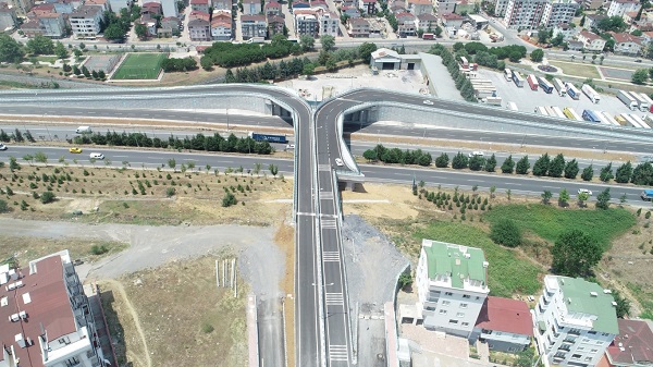 Çayırova ve Tuzla bağlantı yollarıyla trafik daha güvenli