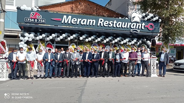 Dilovalılara hizmet verecek olan Meram Restaurant’a görkemli açılış