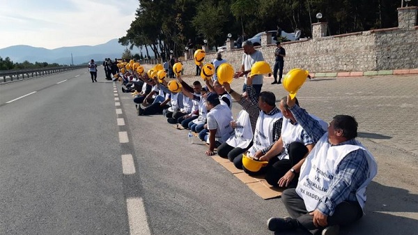 Somalı madenciler engellemelere rağmen Ankara yolunda