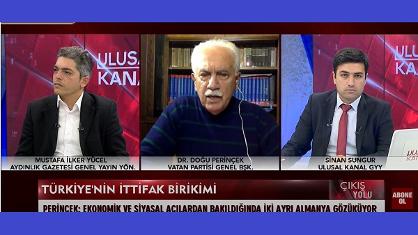 Perinçek: “Gemi baskını Biden’dan ‘demokratik destek’ talebine olumlu yanıttır”