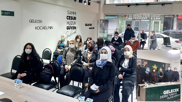 Gelecek Partisi Gebze’de kadınlar Gamze Yeniçeri’ye emanet