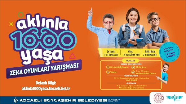 “Haydi Çocuklar! ‘Aklınla 1000 Yaşa’ başlıyor”