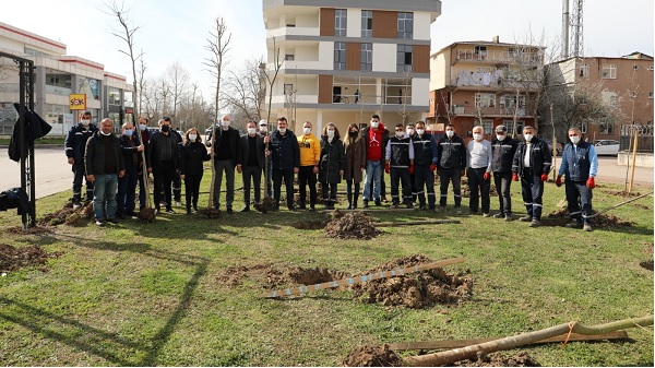 Tıp Bayramı’nda ‘Sağlık Kahramanları’ anısına fidan dikimi