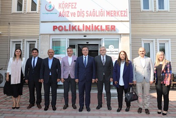 Kocaeli Körfez Ağız ve Diş Sağlığı Merkezinde buluştular