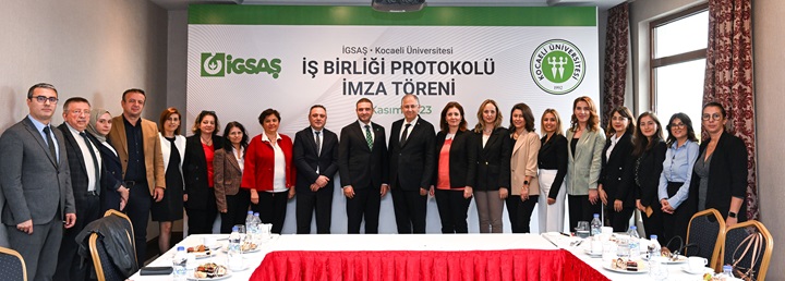İGSAŞ ve Kocaeli Üniversitesi iş birliği protokolü imzaladı