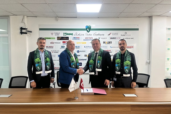 Kocaeli Bilnet ve Bilgi Köprüsü’nden Kocaelispor ile sponsorluk anlaşması