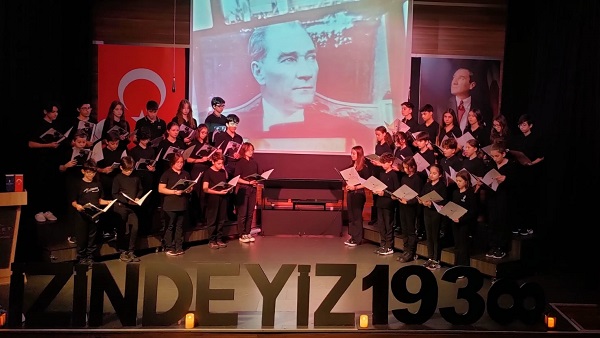 Özel Kocaeli Bilnet Okulları Gazi Mustafa Kemal’i Minnet ve Özlemle Andı