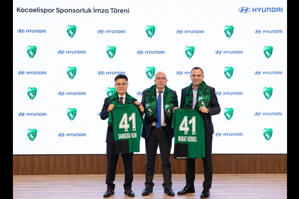 Hyundai Assan ve Kocaelispor Sponsorluk Anlaşması İmzaladı