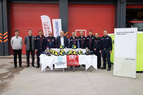 Hyundai Motor Türkiye’den Kocaeli İtfaiyesi’ne Kurtarma Ekipmanı Desteği