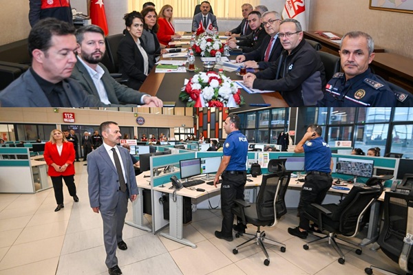 112 Acil Çağrı Hizmetleri Toplantısı Vali Aktaş Başkanlığında Yapıldı