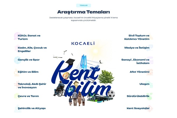 Kocaeli Büyükşehir’den Kente Bilimsel Bakış