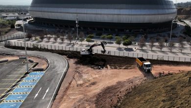 Kocaeli Stadı’nın çevresinde hummalı çalışma