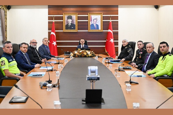 Vali Aktaş Video Konferansla Toplantıya Katıldı