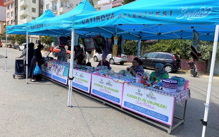 Çayırovalı kadınları memnun eden proje Çayırovalı kadınları memnun eden proje